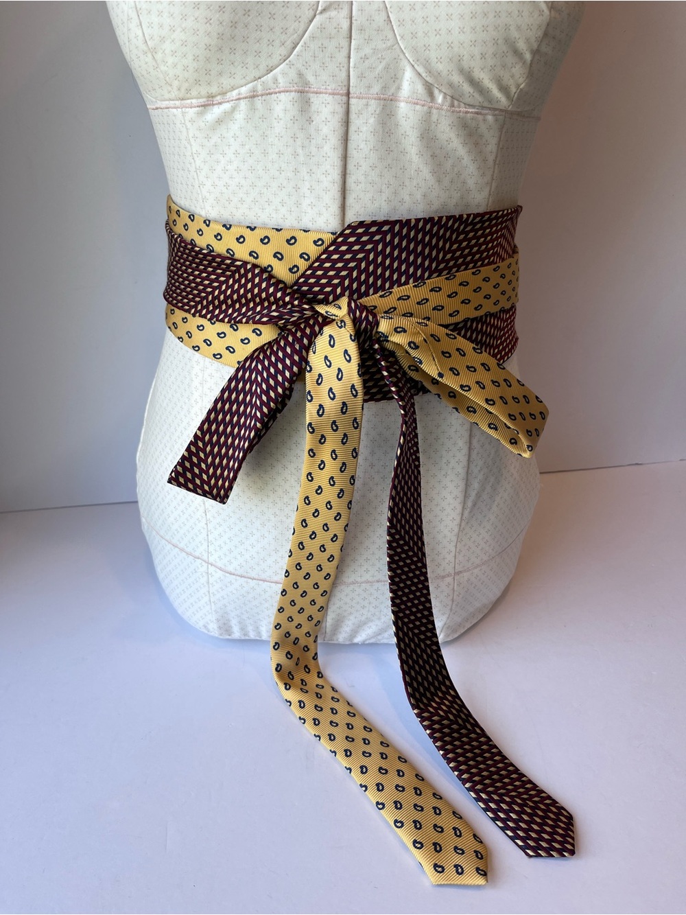 Upcycled Obi Belt Men’s Silk Tie